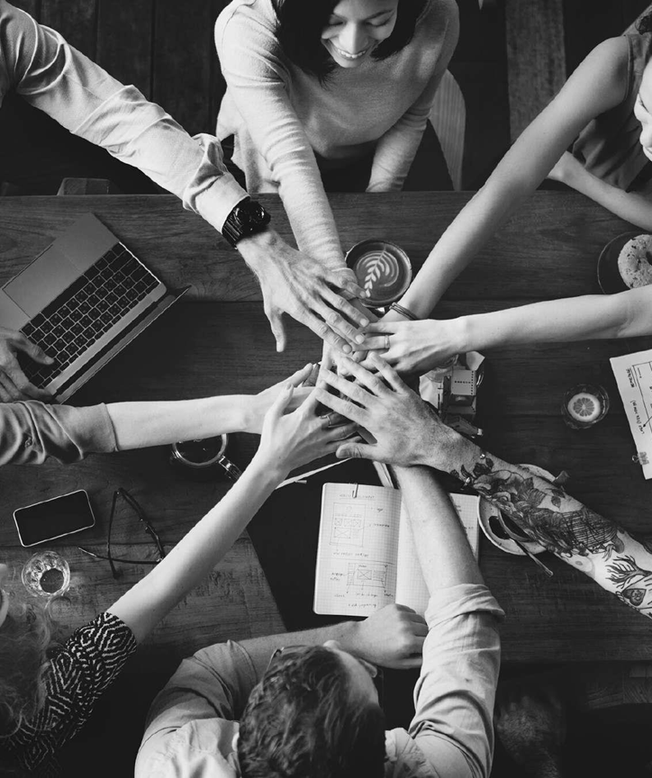 People in a meeting